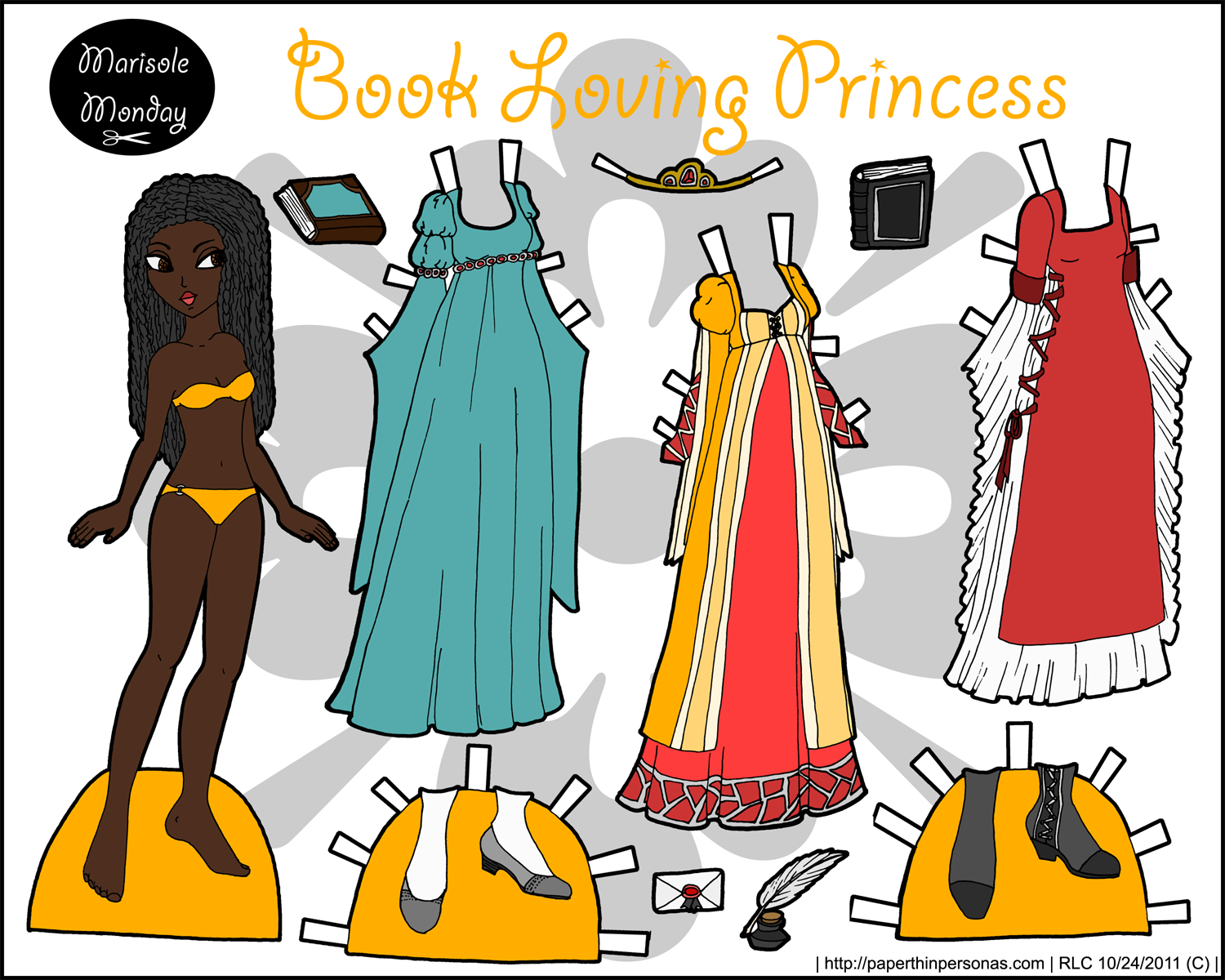 Disney Princess Printable Paper Dolls