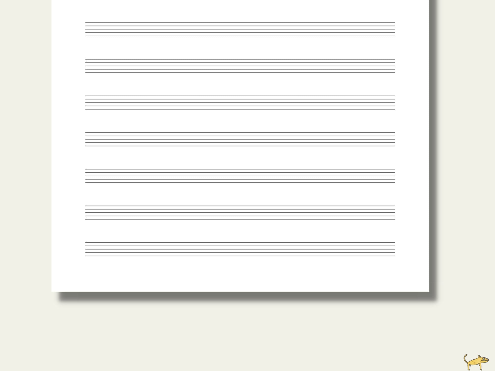 Printable Blank Manuscript Blank Staff Paper Music Posters 12 Stave Blank Manuscript Blank Sheet Music Music Paper Music Art Etsy