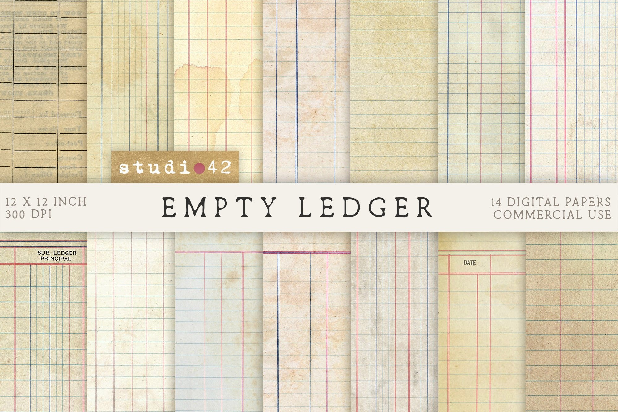 Printable Empty Ledger Sheets Ledger Book Ledger 3559560 