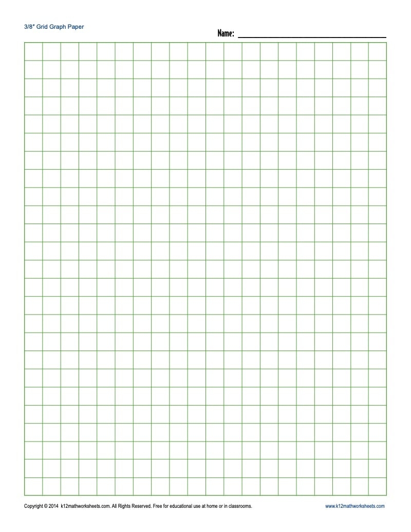 Printable Graph Paper Blank Templates