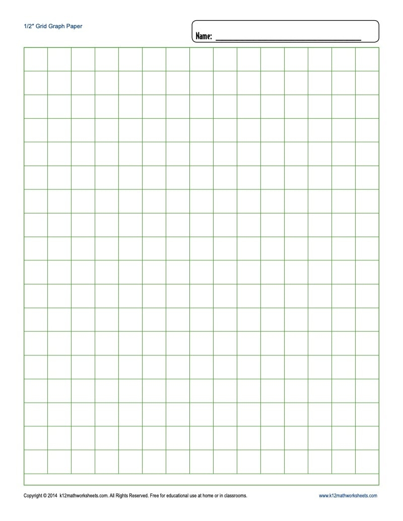 Printable Kitchen Design Graph Paper