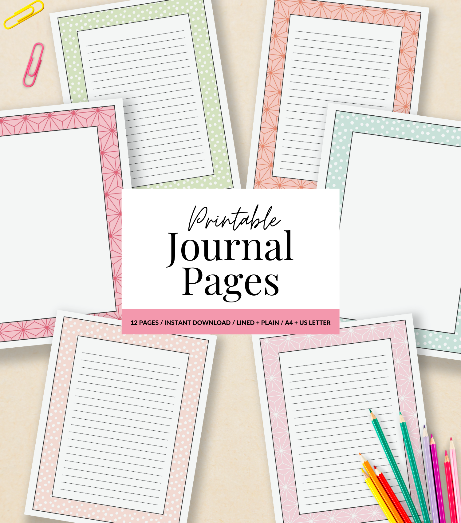 Printable Journal Paper