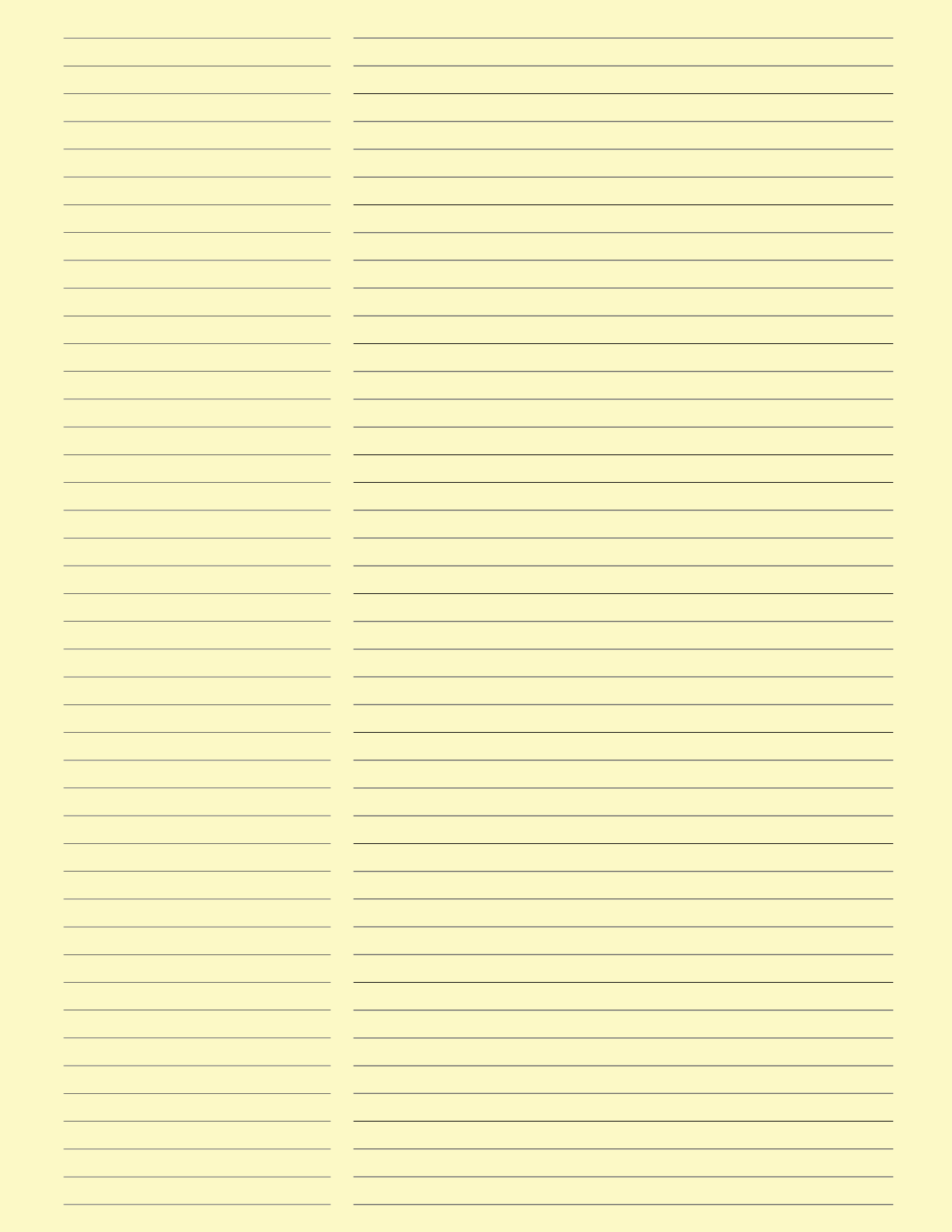 Printable Lined Paper 36 Template Styles World Of Printables