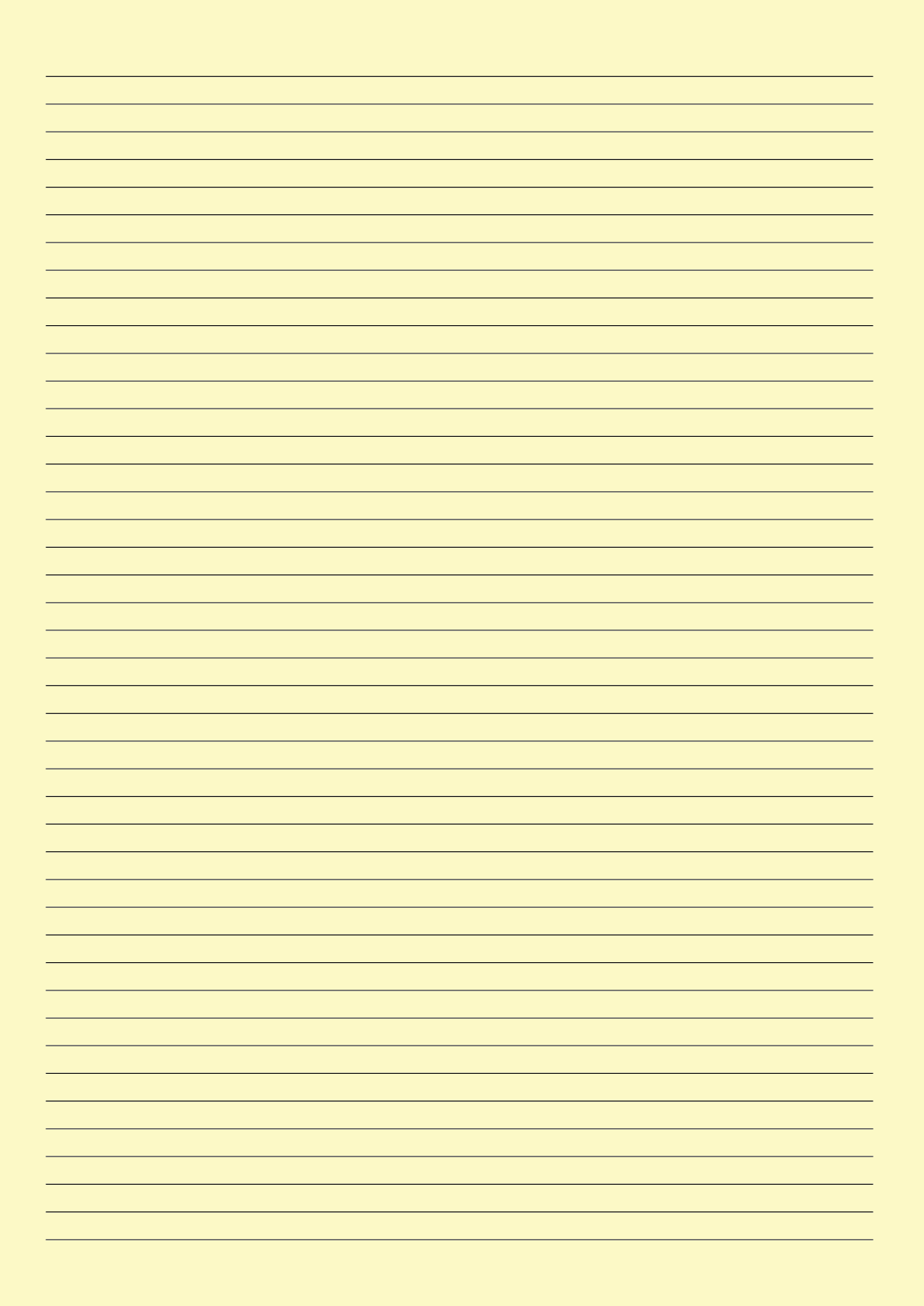 Printable Lined Paper 36 Template Styles World Of Printables