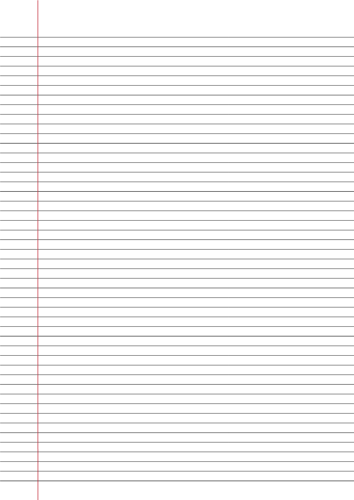 Printable Lined Paper 36 Template Styles World Of Printables