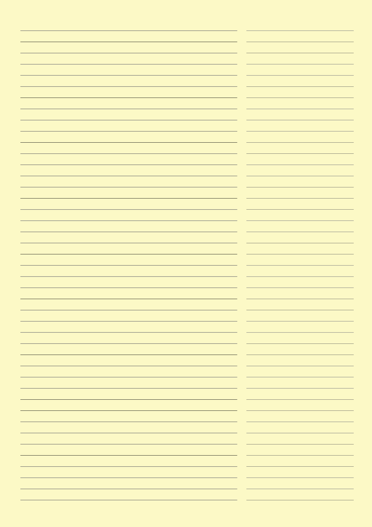 Printable Lined Paper 36 Template Styles World Of Printables