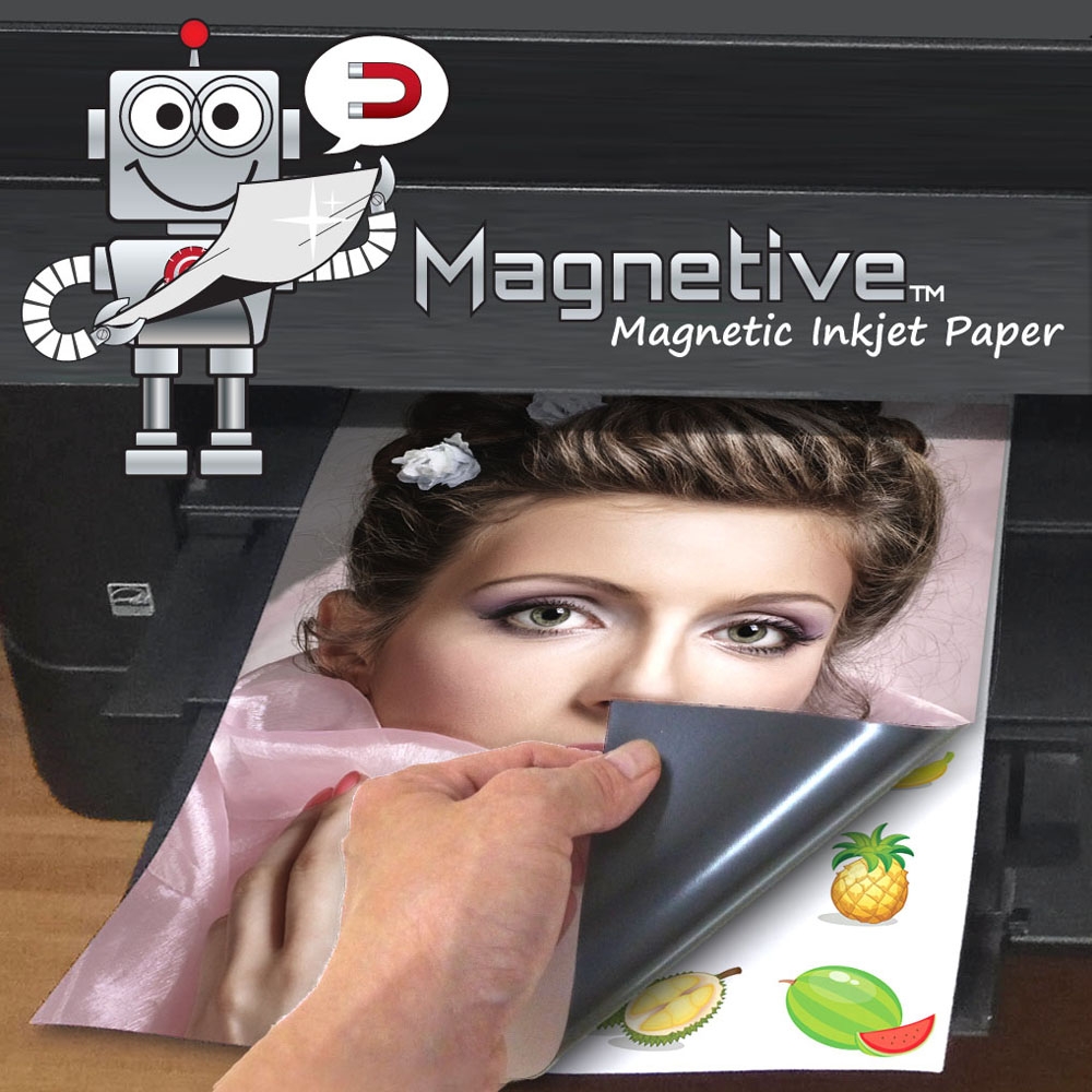 Printable Magnetic Inkjet Paper A4 Size 5 Sheets