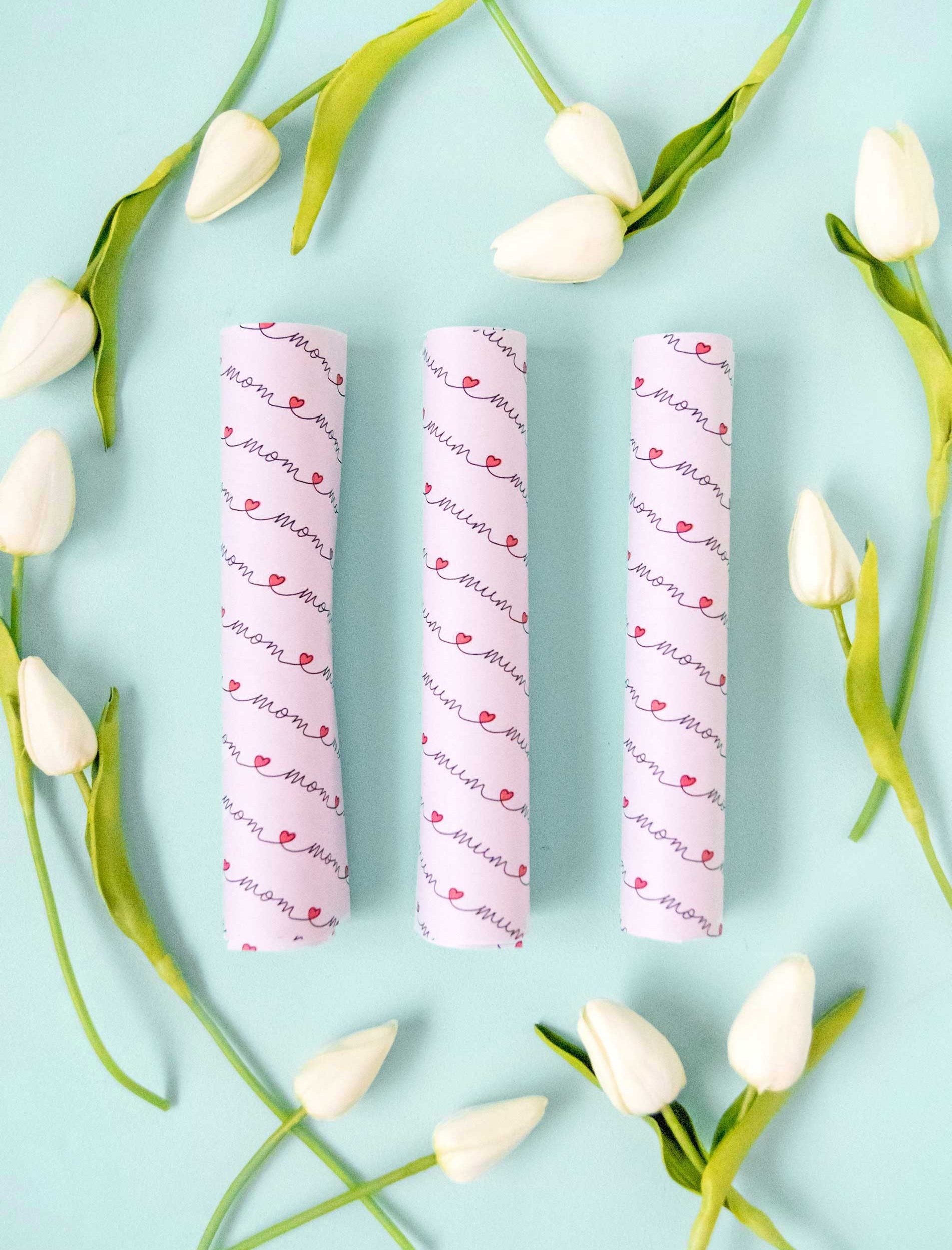 Printable Mother s Day Flower Wraps Makeandtell