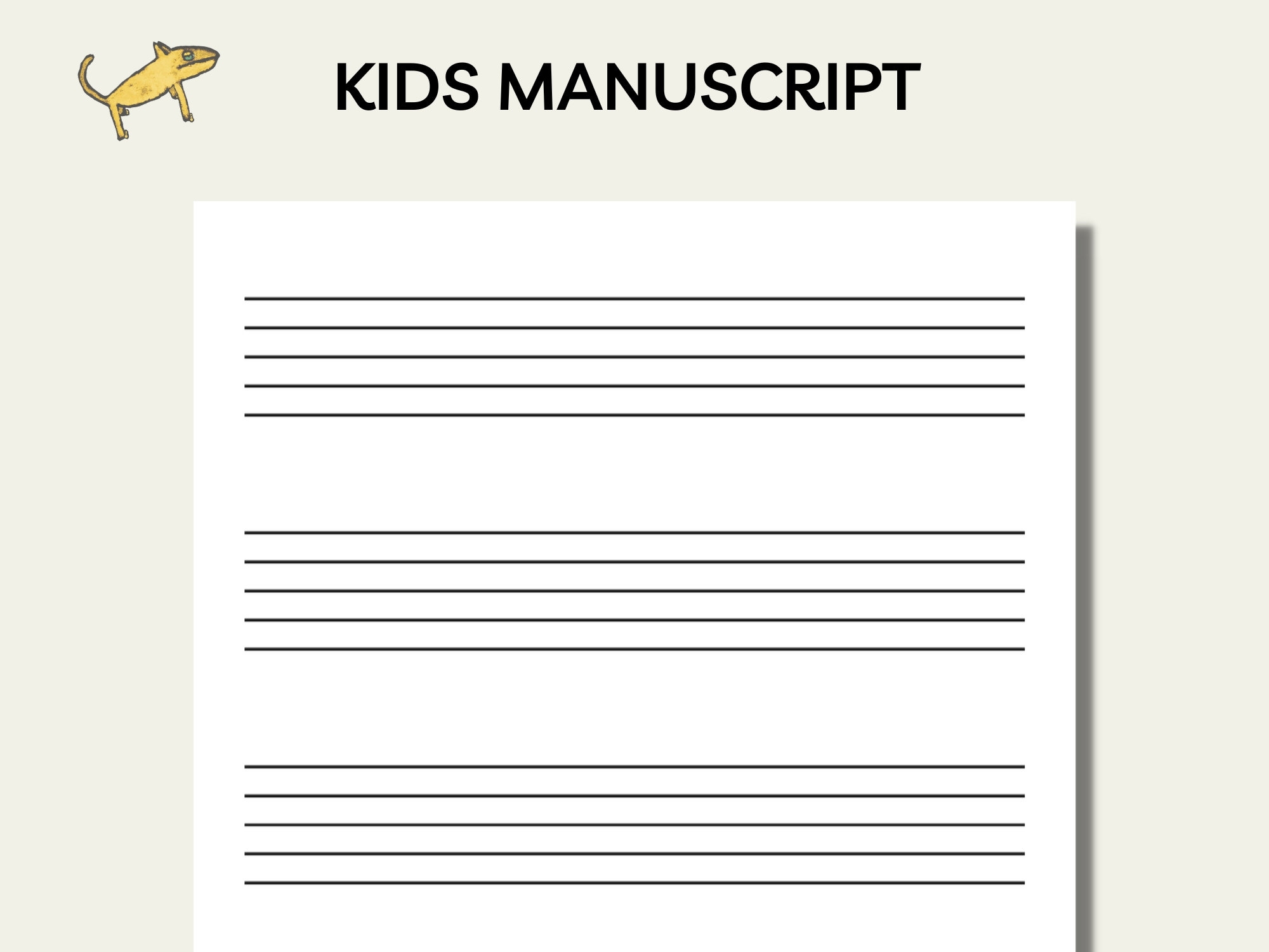 Printable Staff Paper Pdf