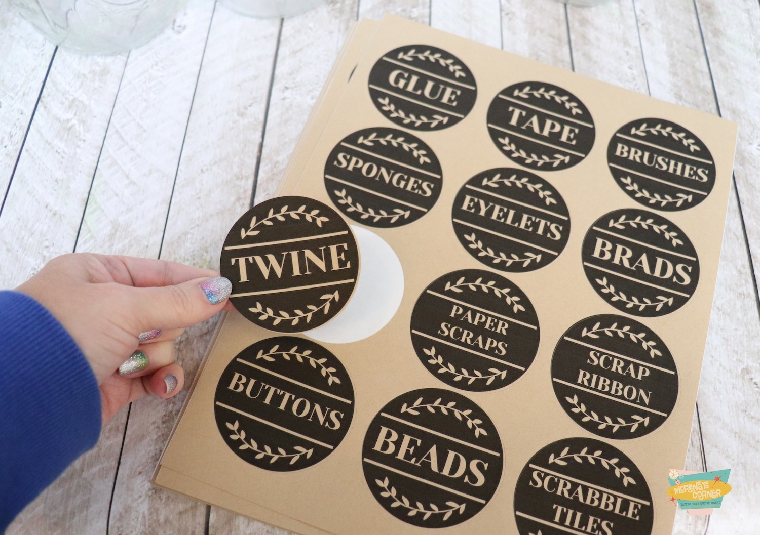 Printable Kraft Paper Labels