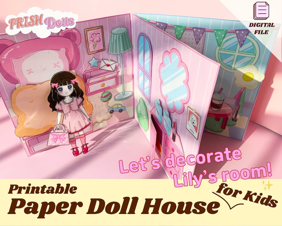 Printable Hello Kitty Paper Doll