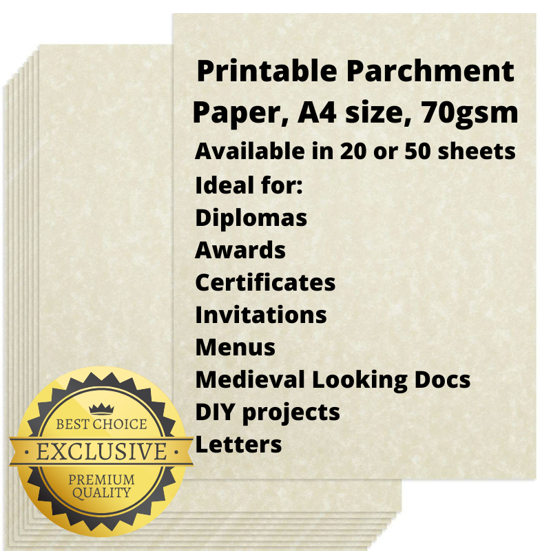 Printable Parchment Paper