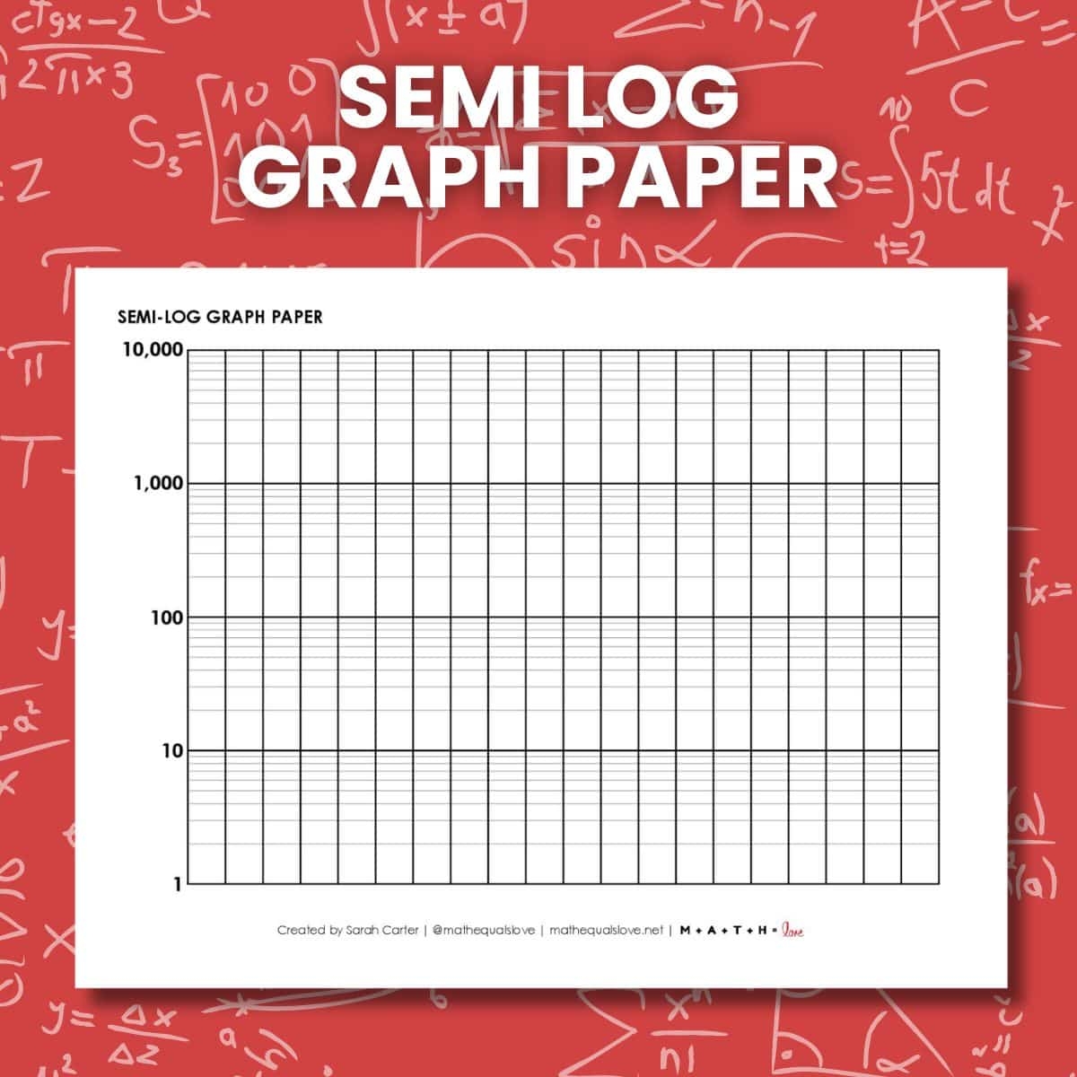Printable Templates Math Love