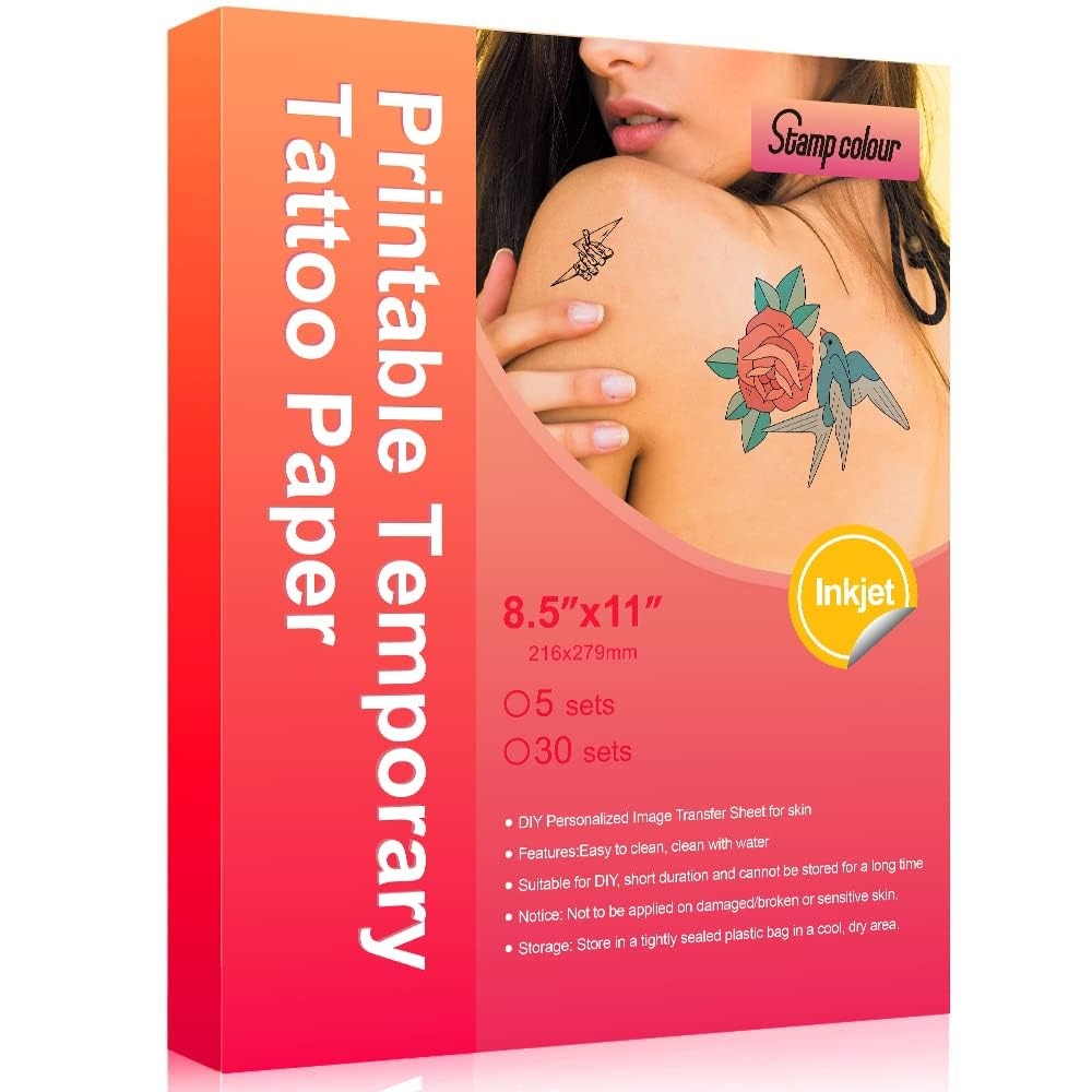 Printable Temporary Tattoo Paper For Inkjet Printer Jamaica Ubuy