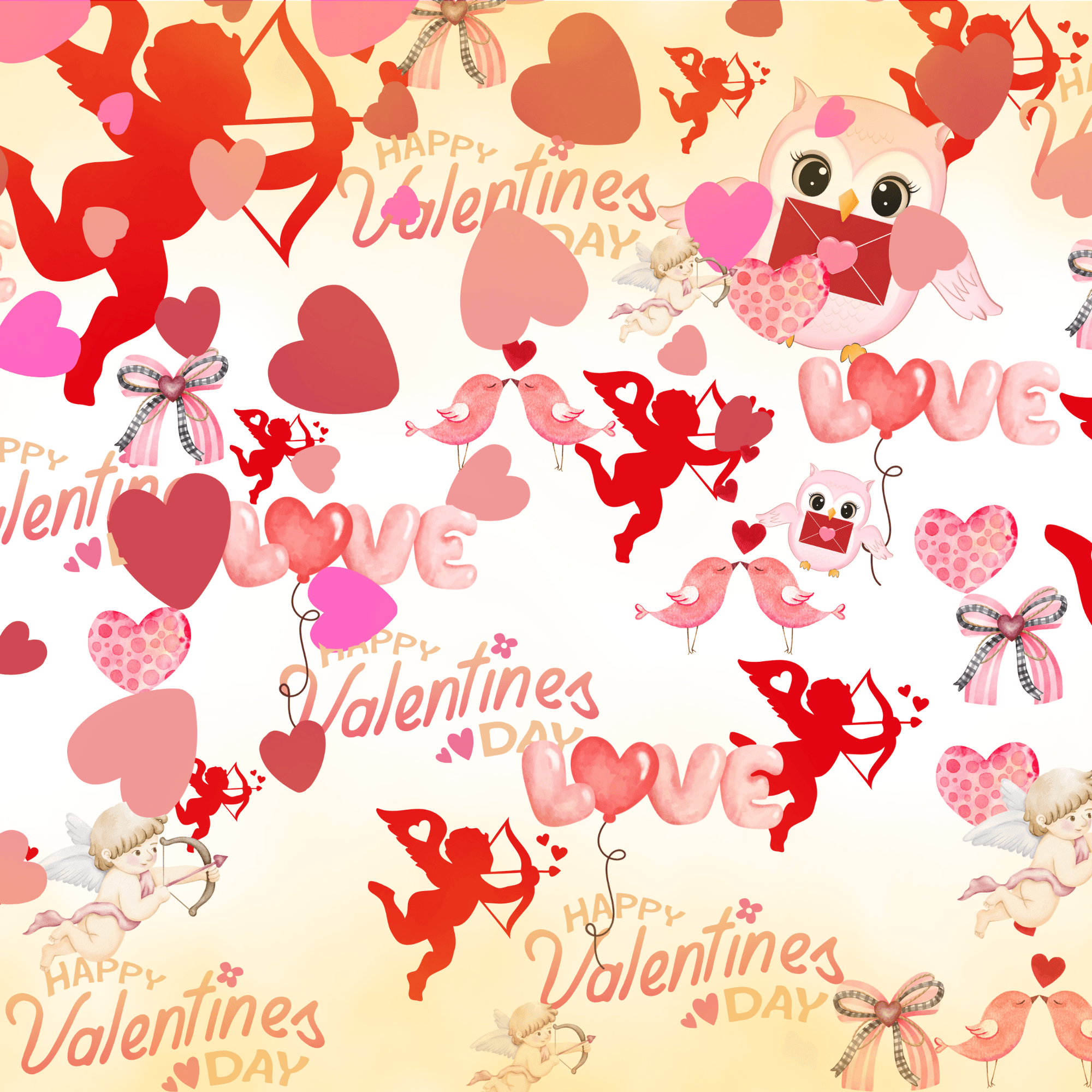 Printable Wrapping Paper For Valentine s Day A4 Format By Kristina ori Raket PH