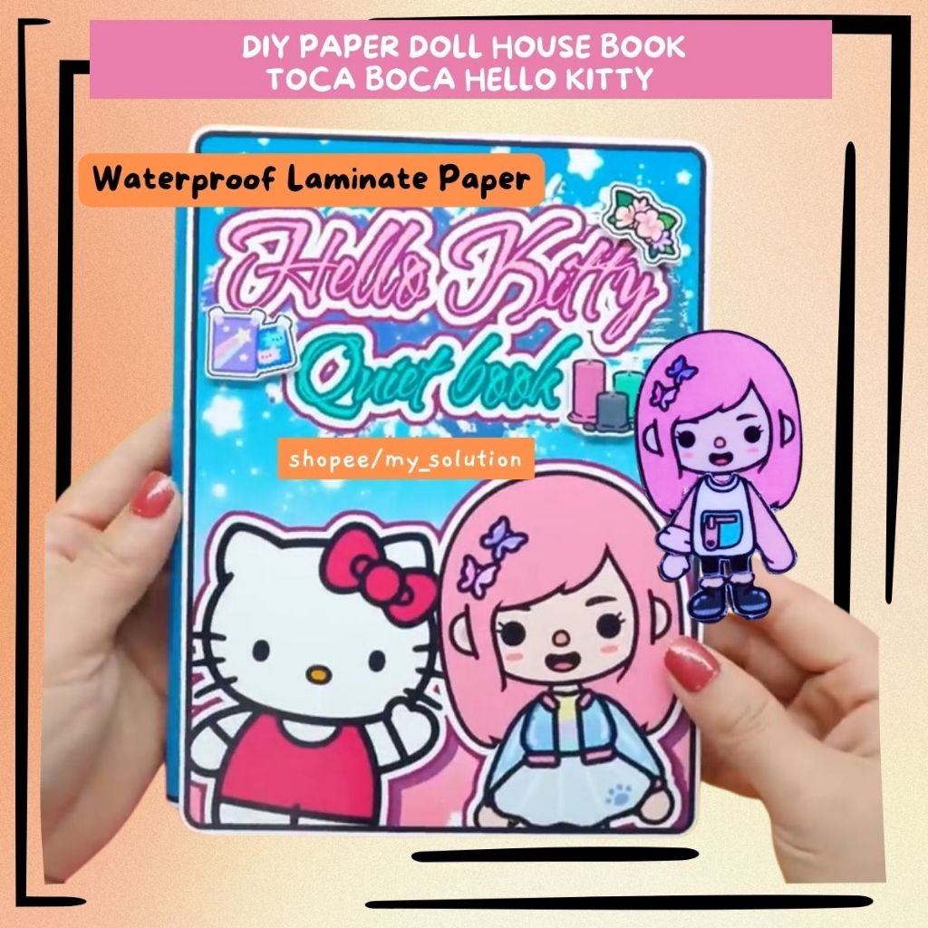Sanrio Paper Doll House Printable