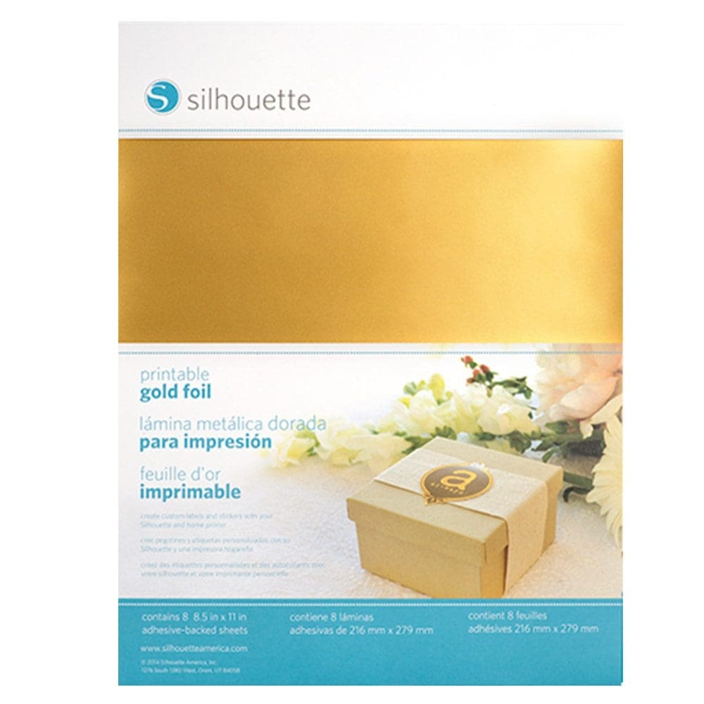 Silhouette Printable Gold Foil GM Crafts