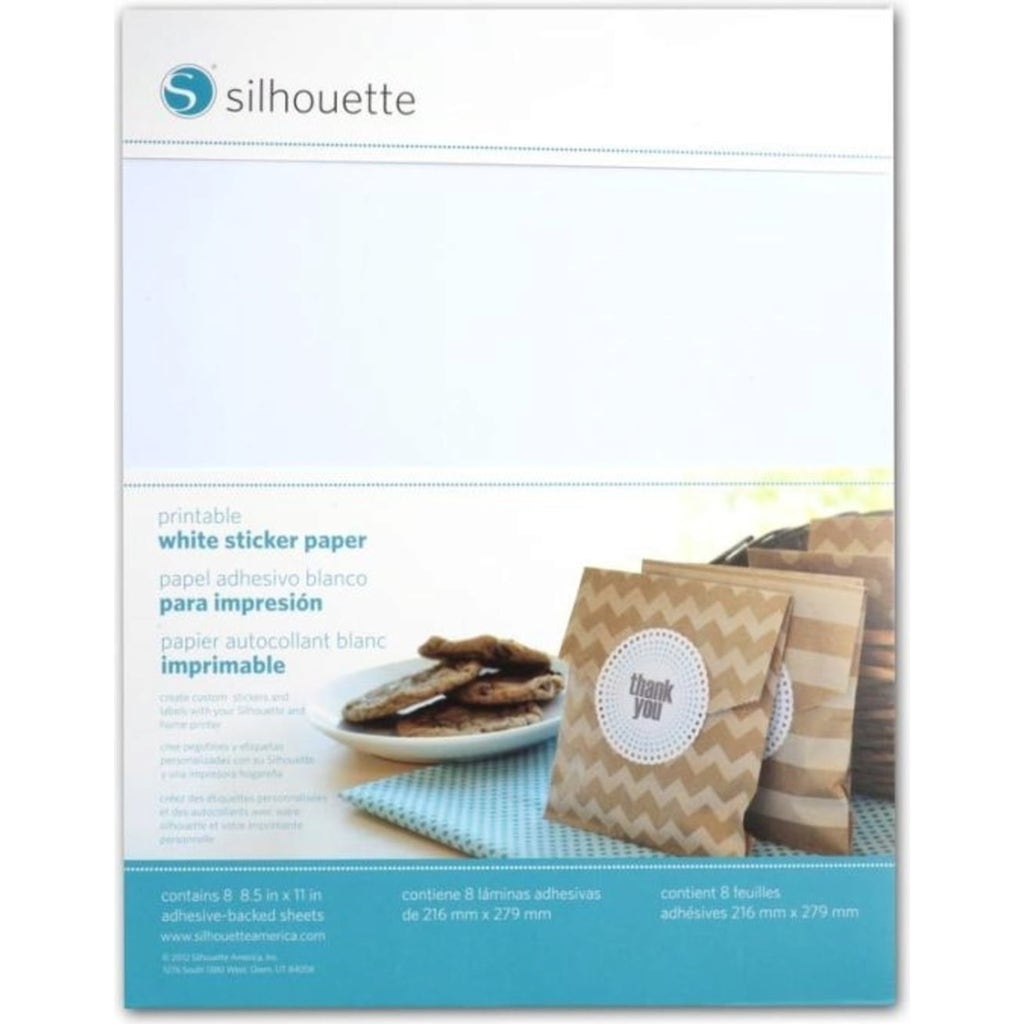 Printable White Sticker Paper