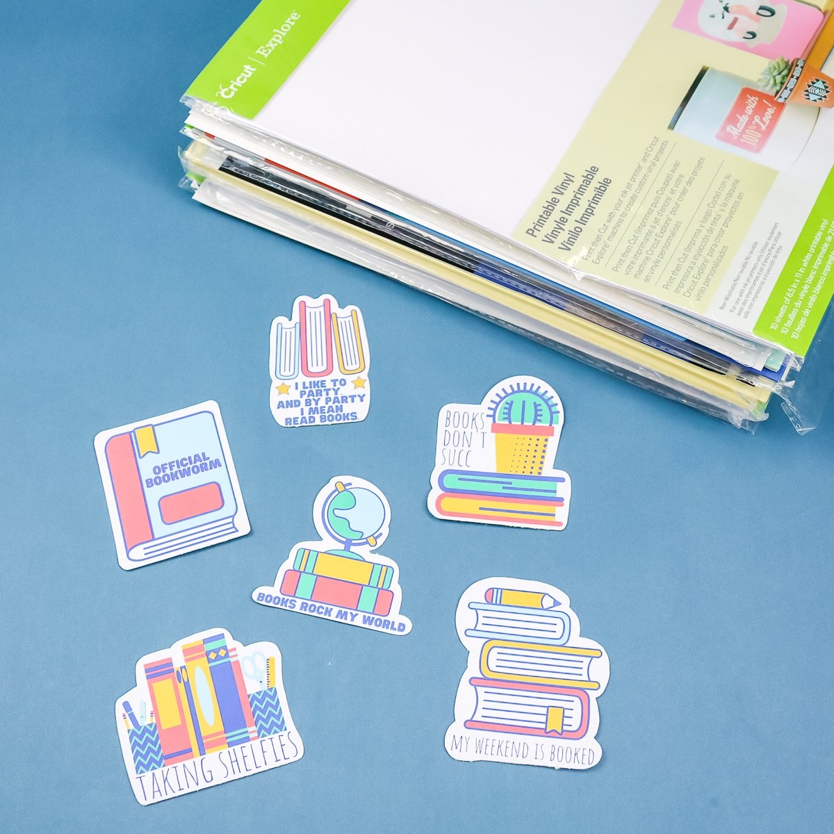 The Best Sticker Paper For A Cricut Angie Holden The Country Chic Cottage