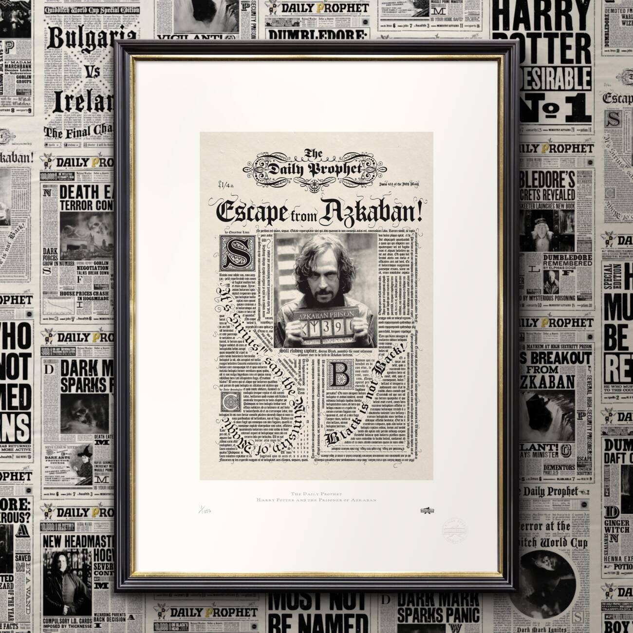 Printable Harry Potter Newspaper
