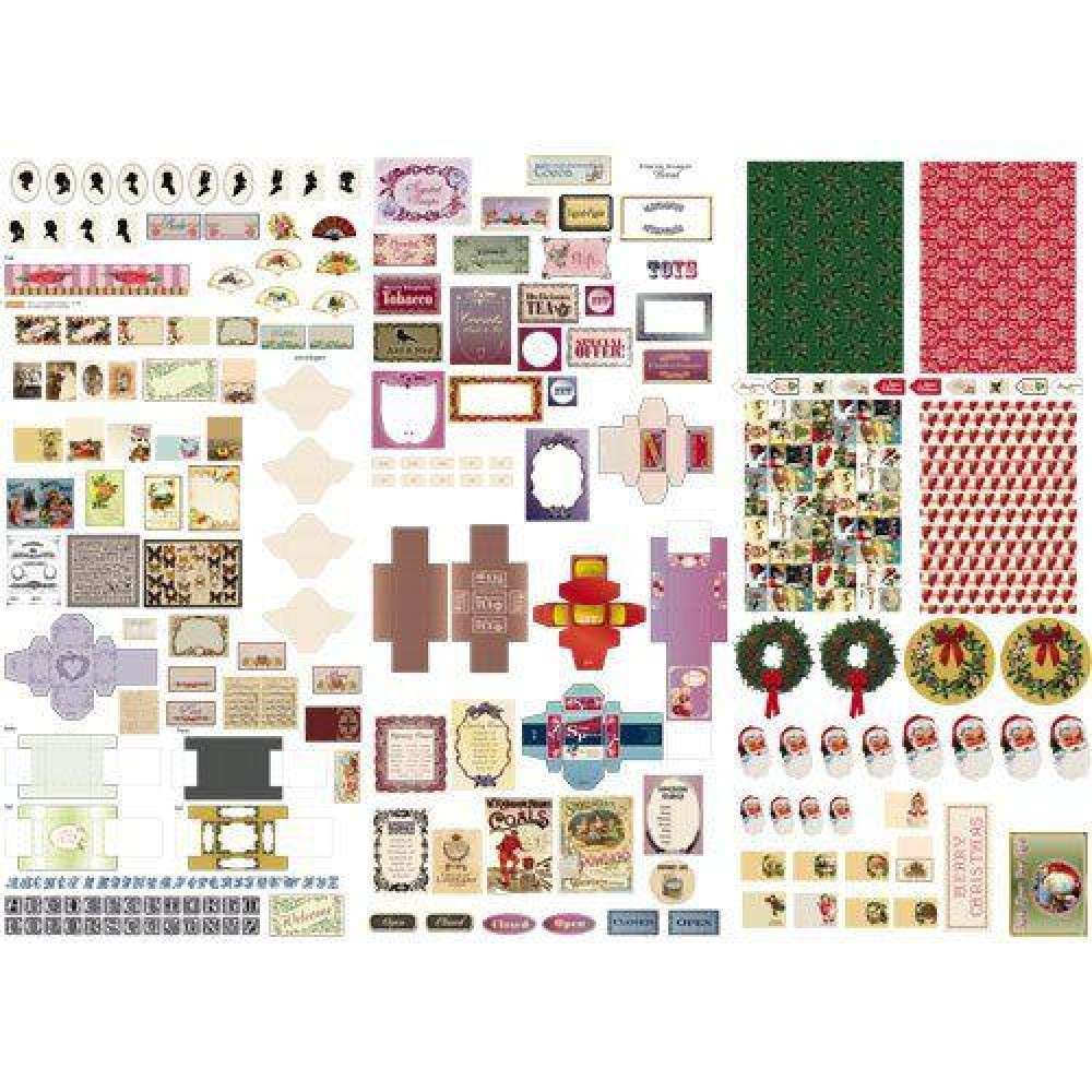 The Dolls House Emporium Victoriana Cut out Sheet