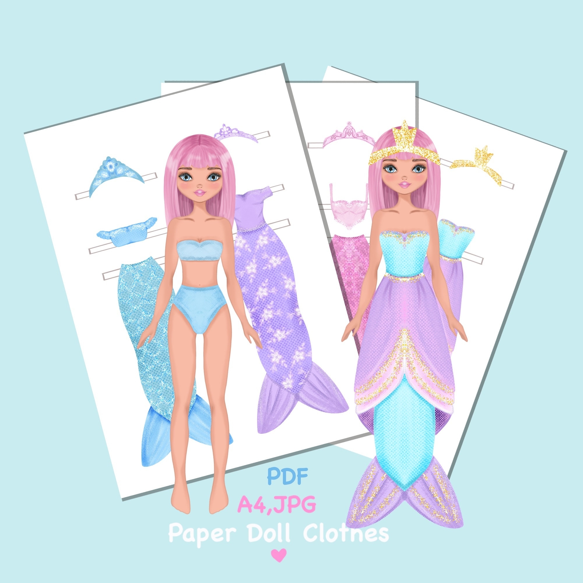 Toca Boca Mermaid Authorized S