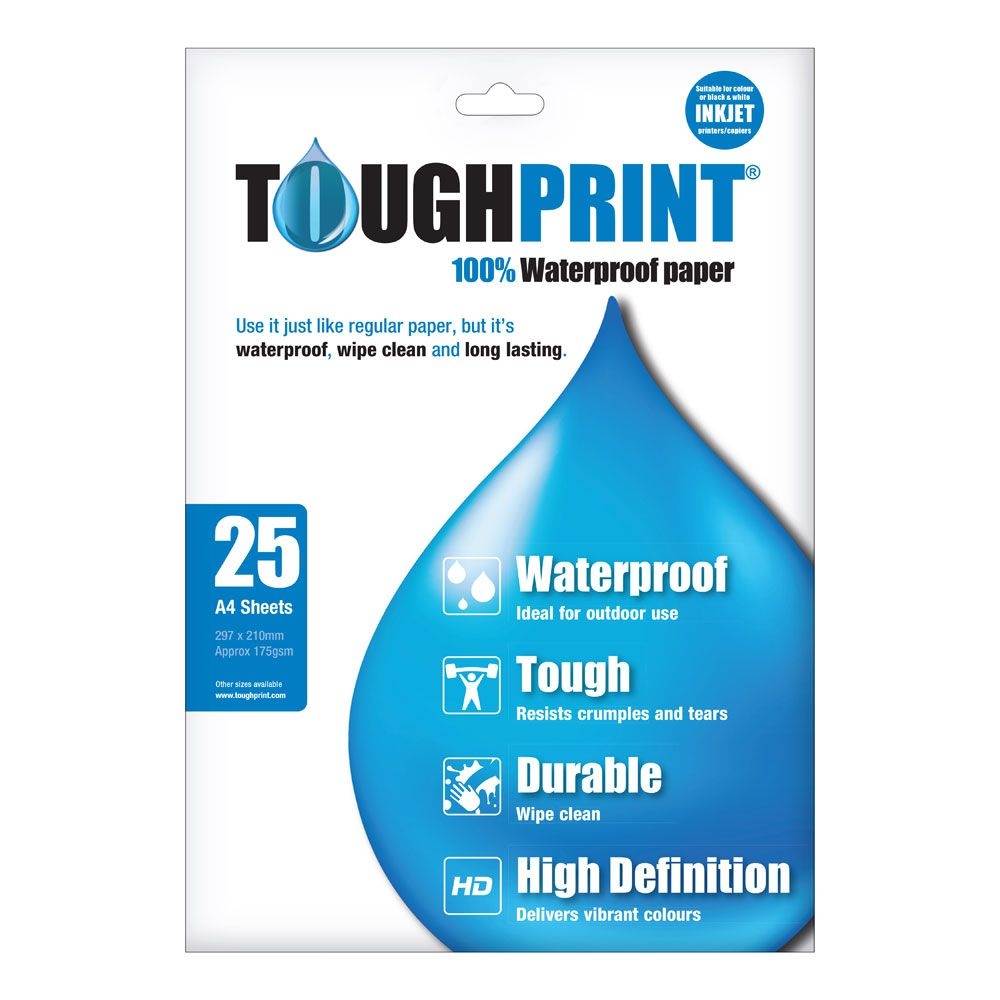Toughprint Waterproof Paper