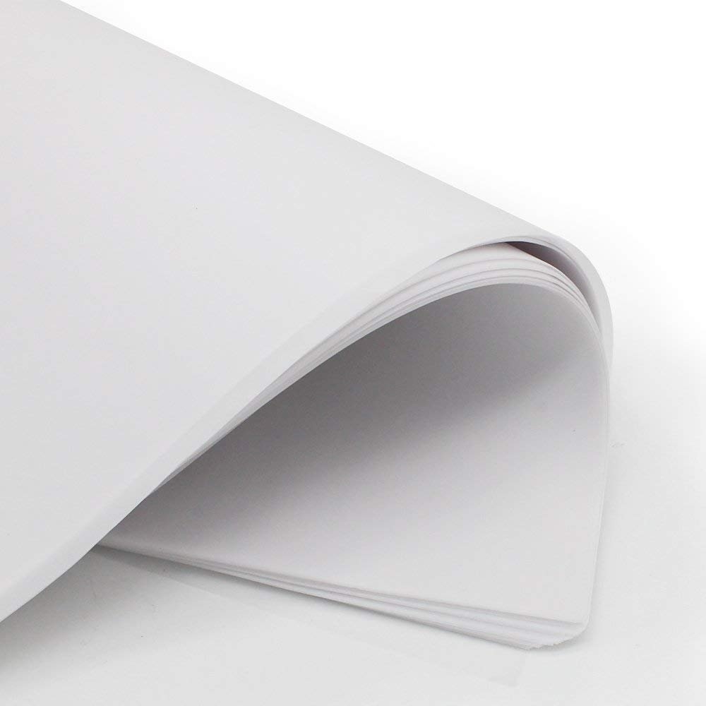 Tracing Paper 100 Sheets Printable White DIN A4 70 G m For Printing Drawing Crafts Design Paper Transparent Transparent Amazon de Home Kitchen