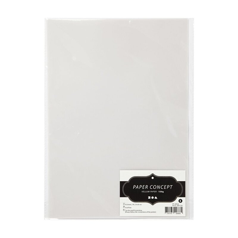 Vellum Paper 10 Sheets A4 Buy Here