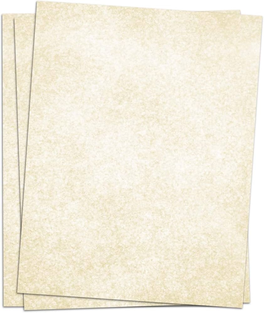 Vellum Paper For Certificates Writing Paper For Resumes Diplomas Letter Size Certificate Paper 100 Sheets Double Sided Diploma Paper 100 GSM 8 5 X 11 Inch Parchment Paper For Printing Amazon de Stationery Office Supplies