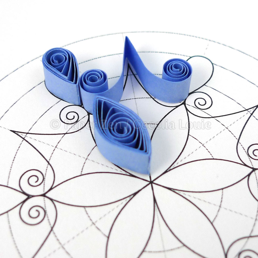 Welcome To Paper Zen Cecelia Louie Quilling Snowflake Pattern Arctic