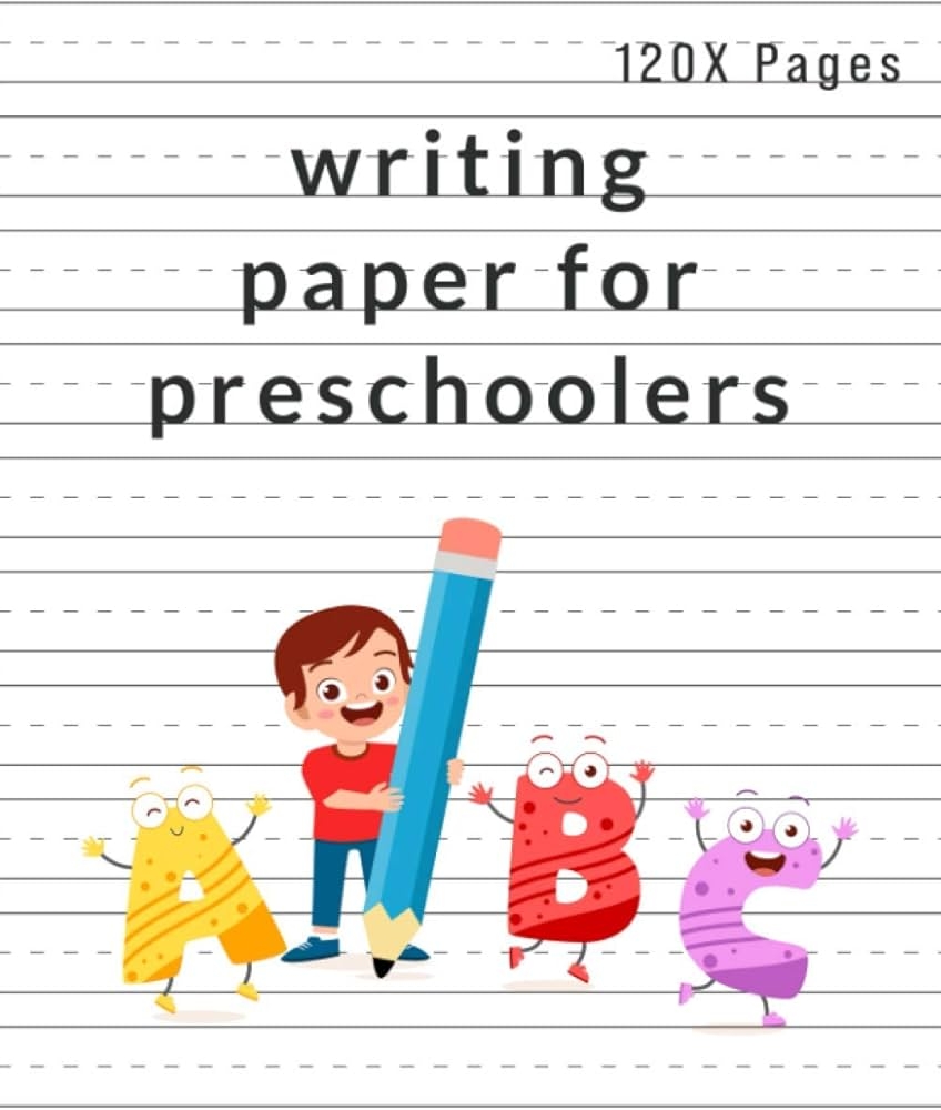 Printable Lined Paper For Preschool