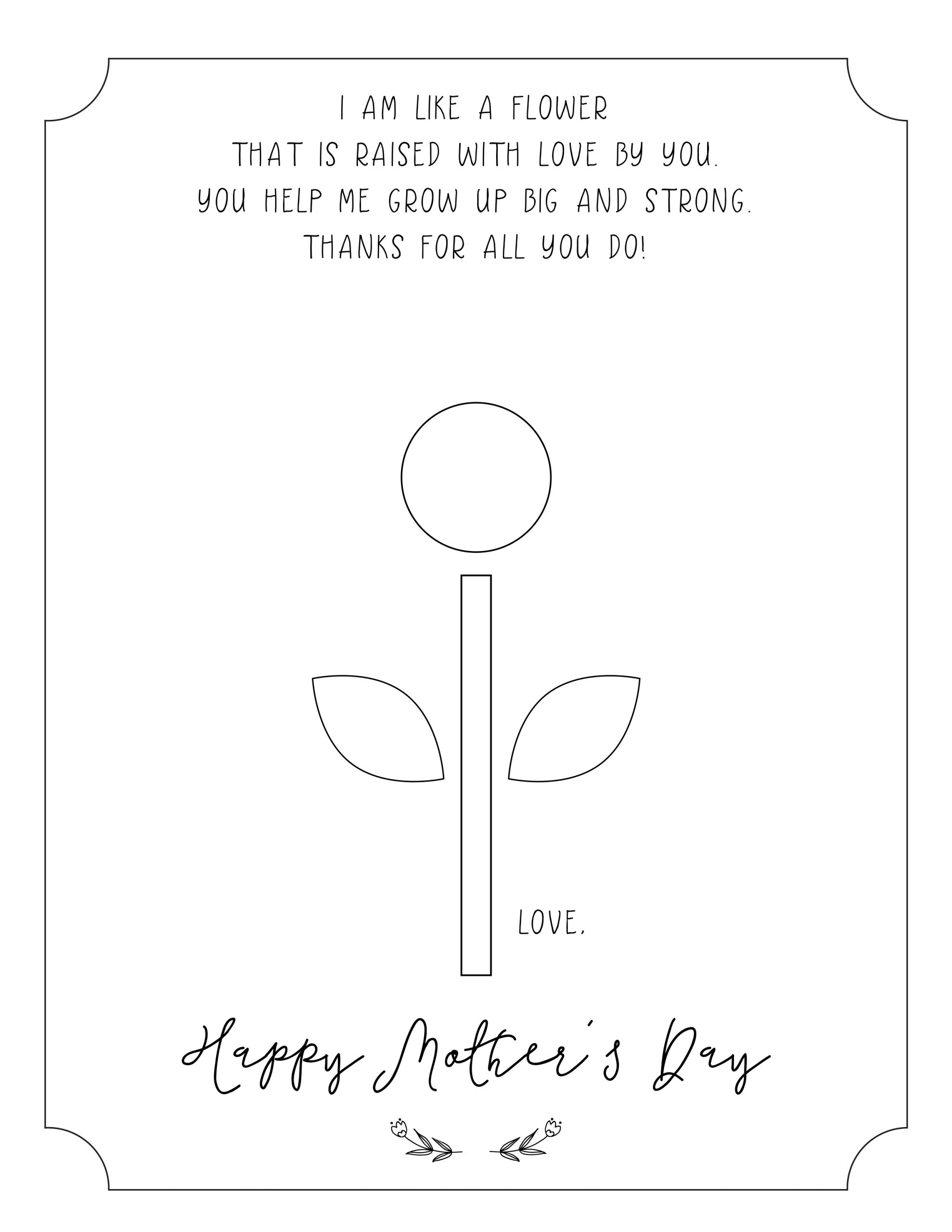 Mothers Day Wrapping Paper Printable Free